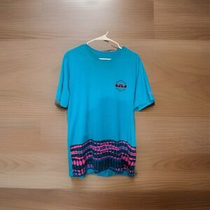 Lebron James 12 23 Chromosomes The Nike Tee T-Shirt Top Blue Size Large Unisex